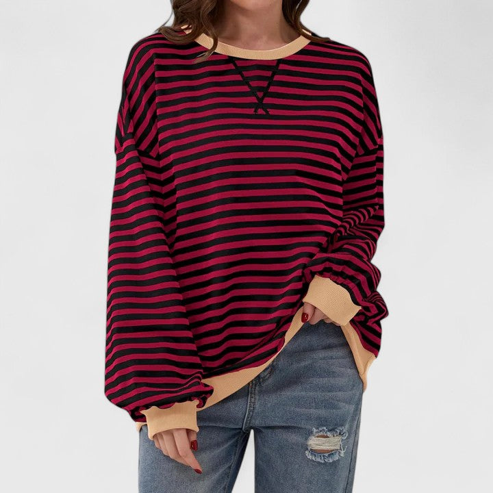 Claire™ | Classic Striped Sweater