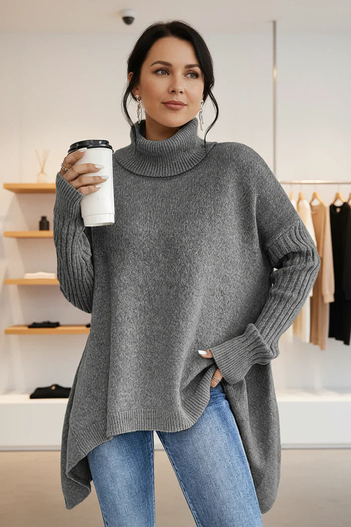 Brigitte - Cozy Oversized Turtleneck