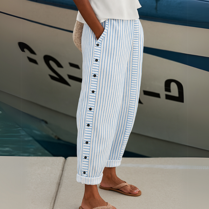Seabreeze - Nautical Stripe Trousers