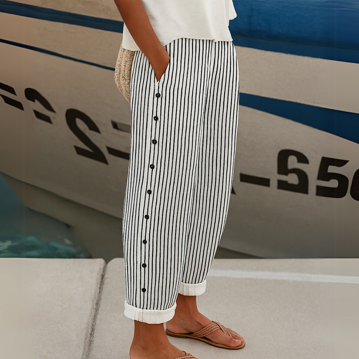 Seabreeze - Nautical Stripe Trousers