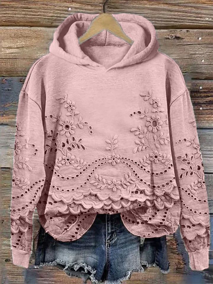 Sophie - Chic Lace Hoodie