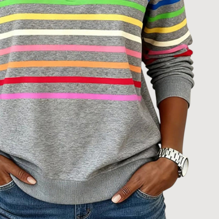 Vivian - Relaxed Zip Top