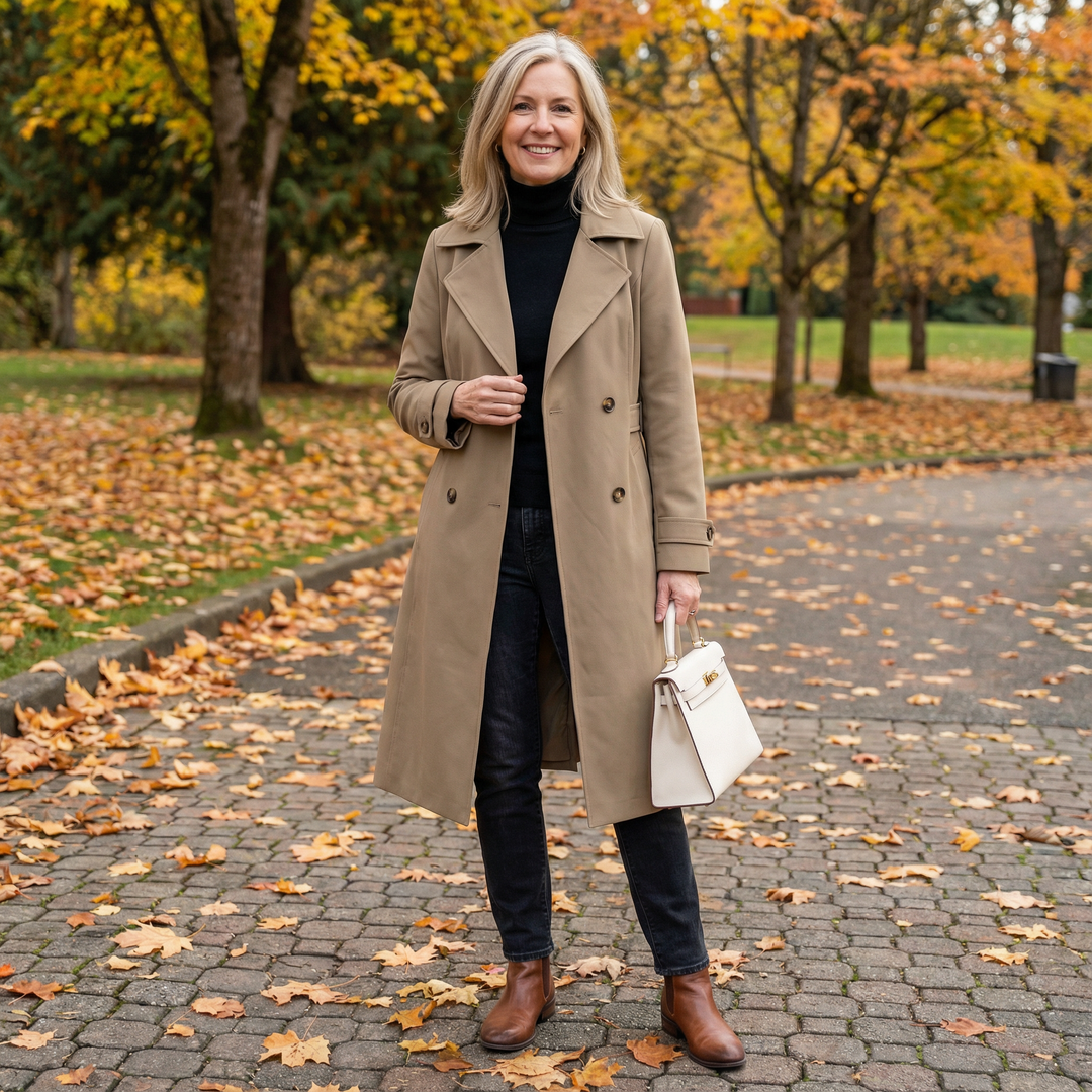LOUISE | WOOL TRENCH COAT
