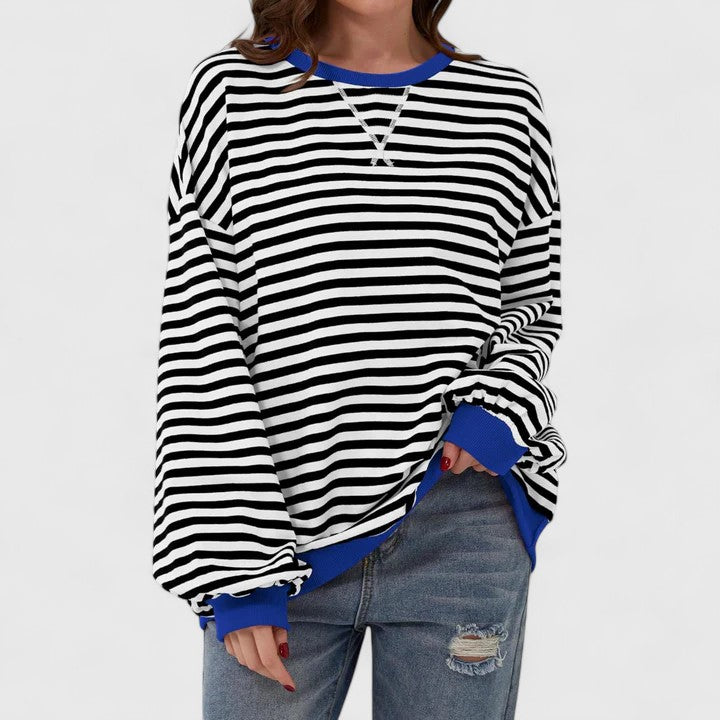 Claire™ | Classic Striped Sweater