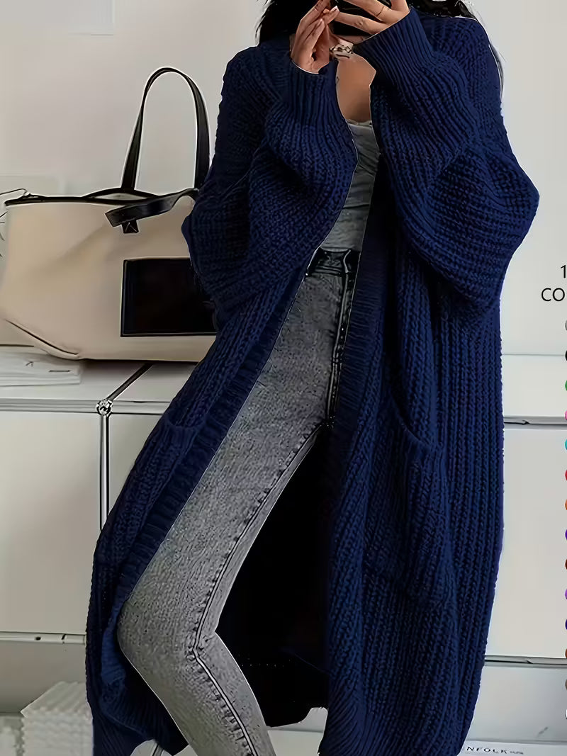 Claire™| Long Knitted Cardigan Women