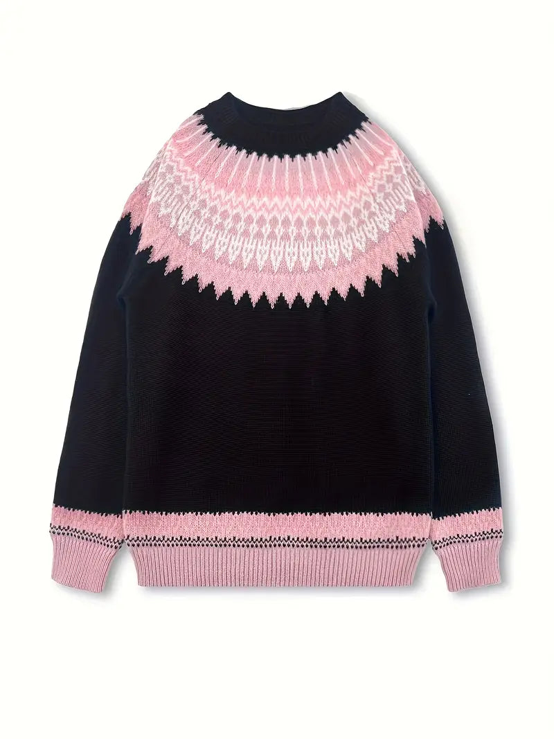 Claire™| Nordic Charm Sweater