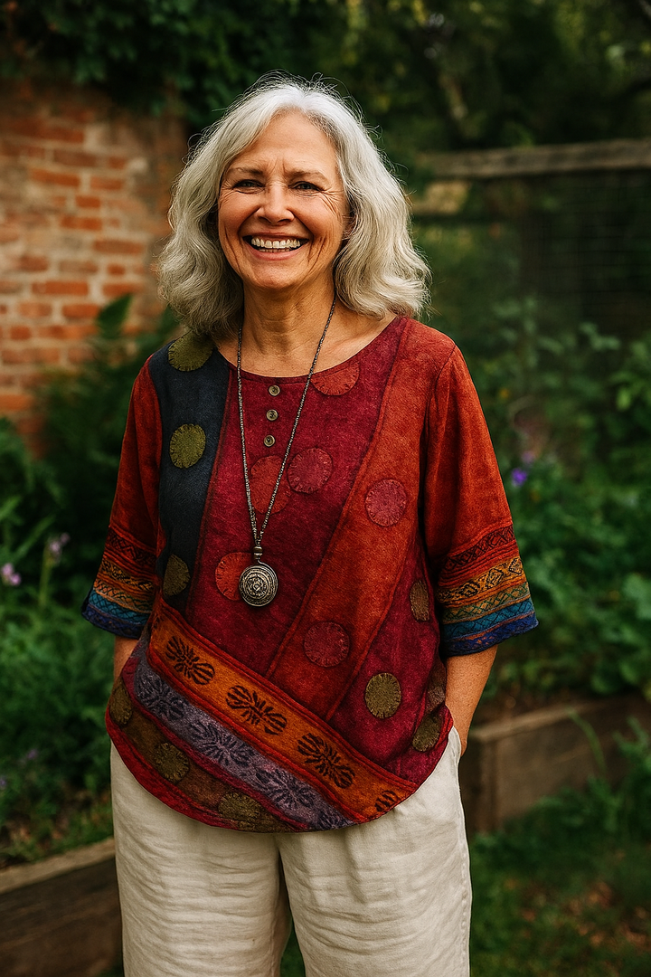 Ysolde - Effortless Boho Top