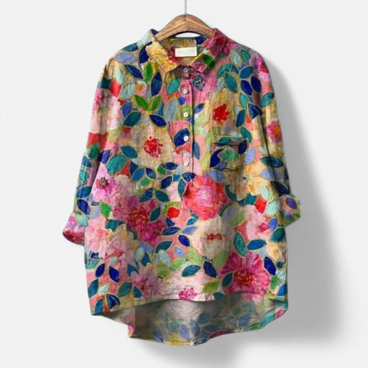 Kiara - Elegant Floral Blouse