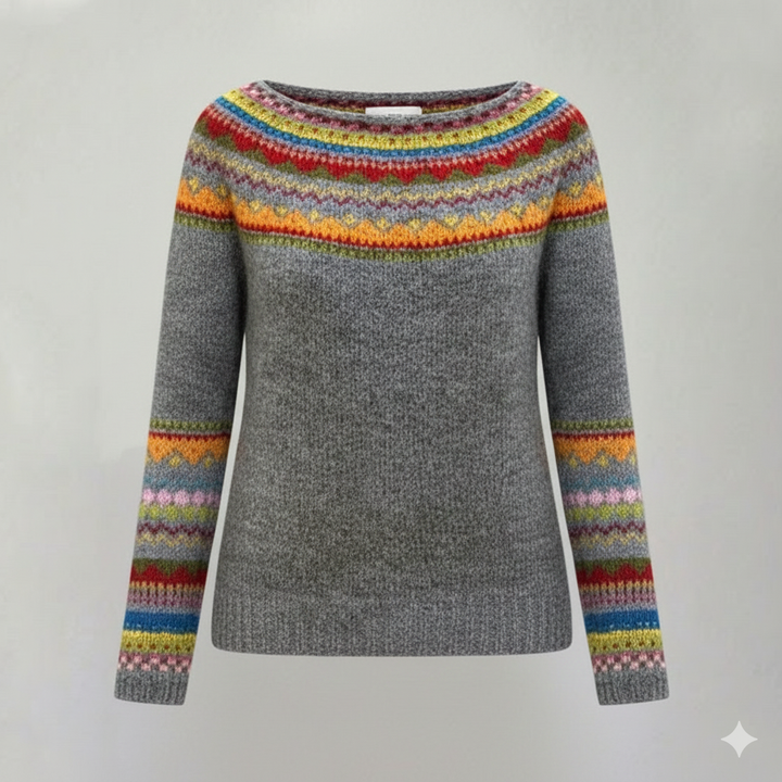 Claire™ | Retro Autumn Sweater