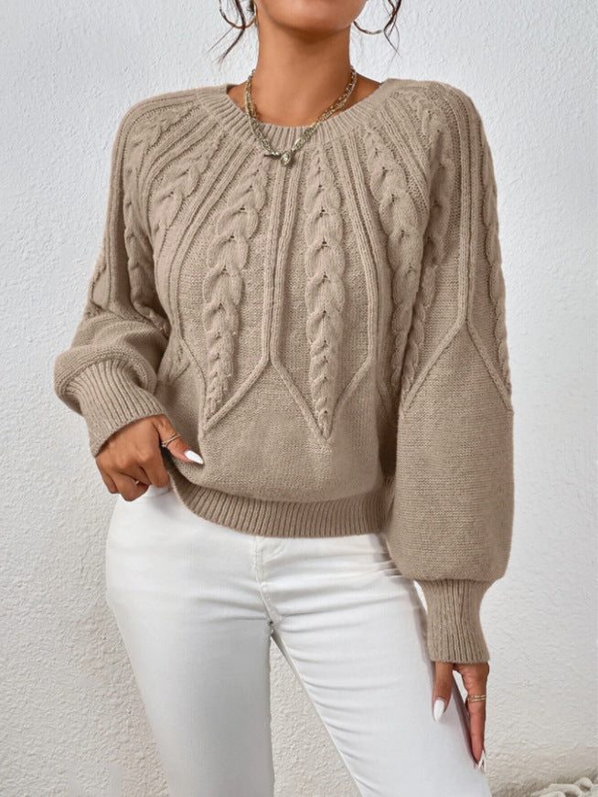 Claire™ | Cozy Cable Knit Sweater