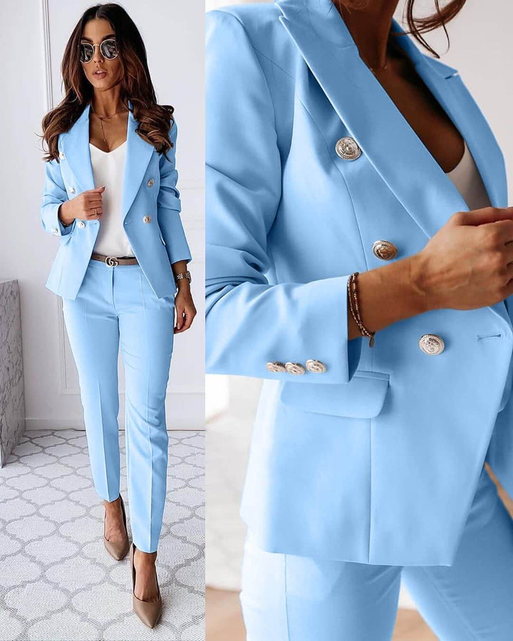 OLIVIA | ELEGANT TAILORED BLAZER SET