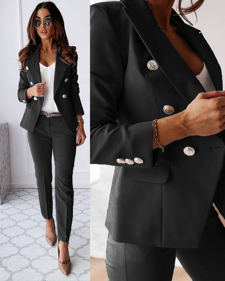 OLIVIA | ELEGANT TAILORED BLAZER SET