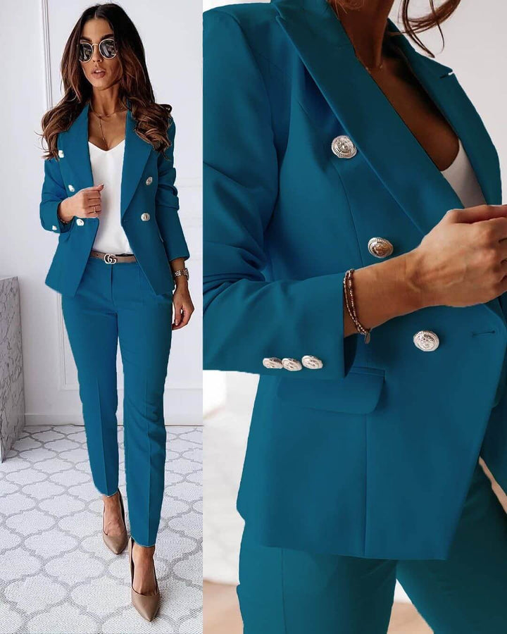 OLIVIA | ELEGANT TAILORED BLAZER SET