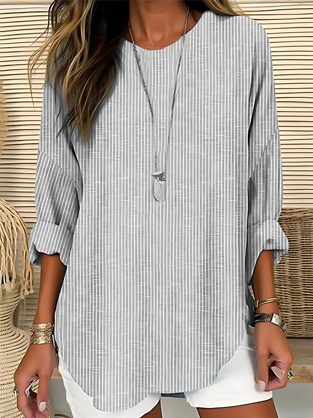 EMILIA | RELAXED STRIPED BLOUSE