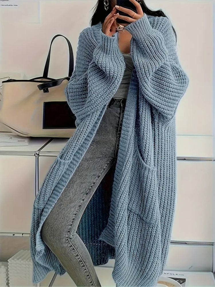 Claire™| Long Knitted Cardigan Women