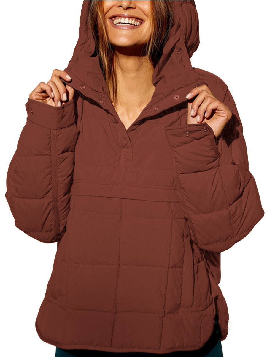Mabel | Oversized Hooded Pullover Hooded Jacket