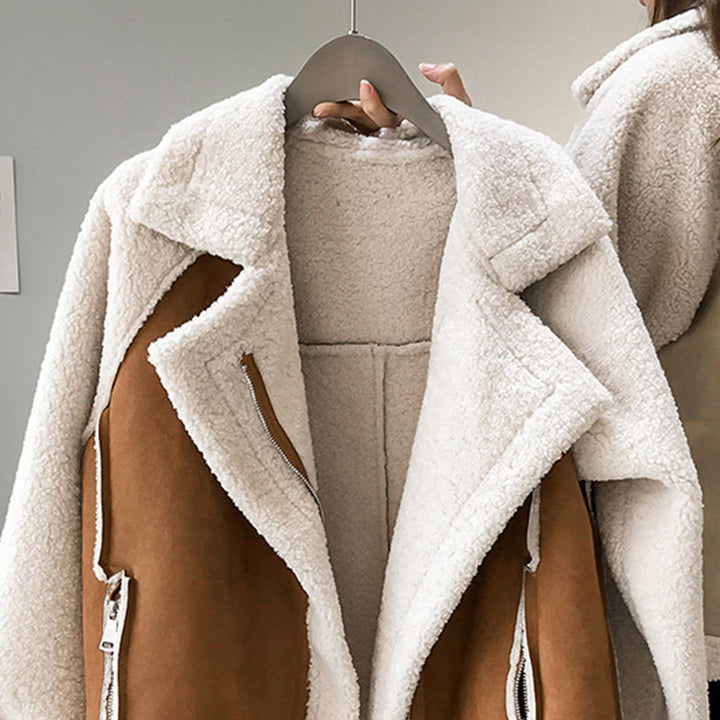 Erin - Chic Faux Shearling Jacket